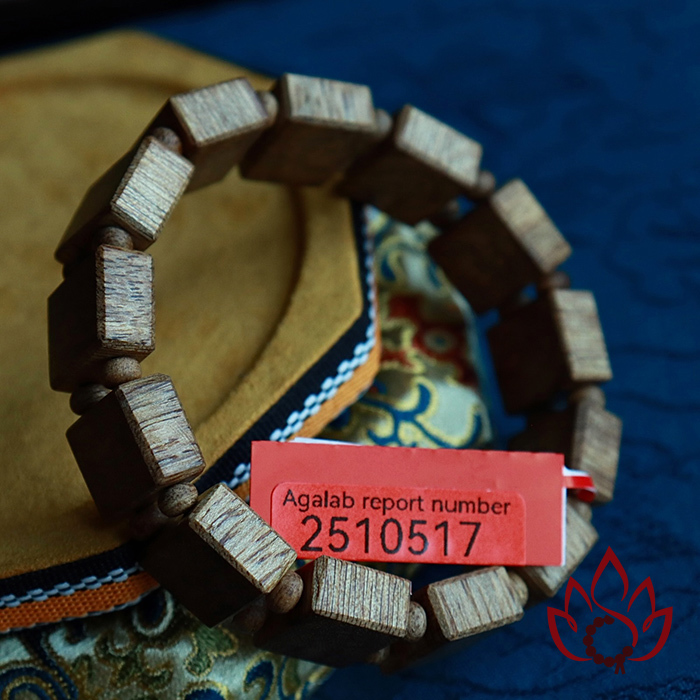 Vòng Trầm Hương Hạt Lách | Trầm Tốc Kiến Tự Nhiên Lâu Năm